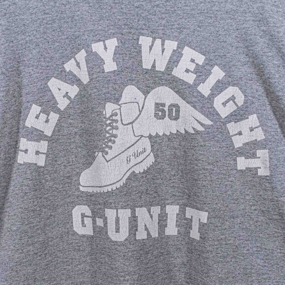 G-Unit Heavyweight Boot Wing Long Sleeve T-Shirt Ecko Unltd XL Y2K Hip Hop - Picture 3 of 15